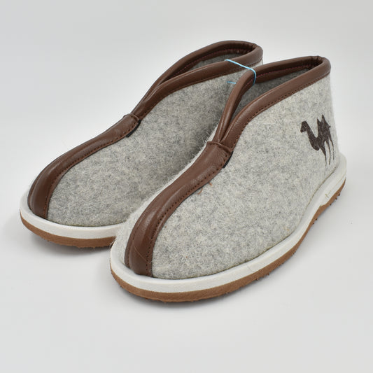 Adult Wool Bootie Slippers