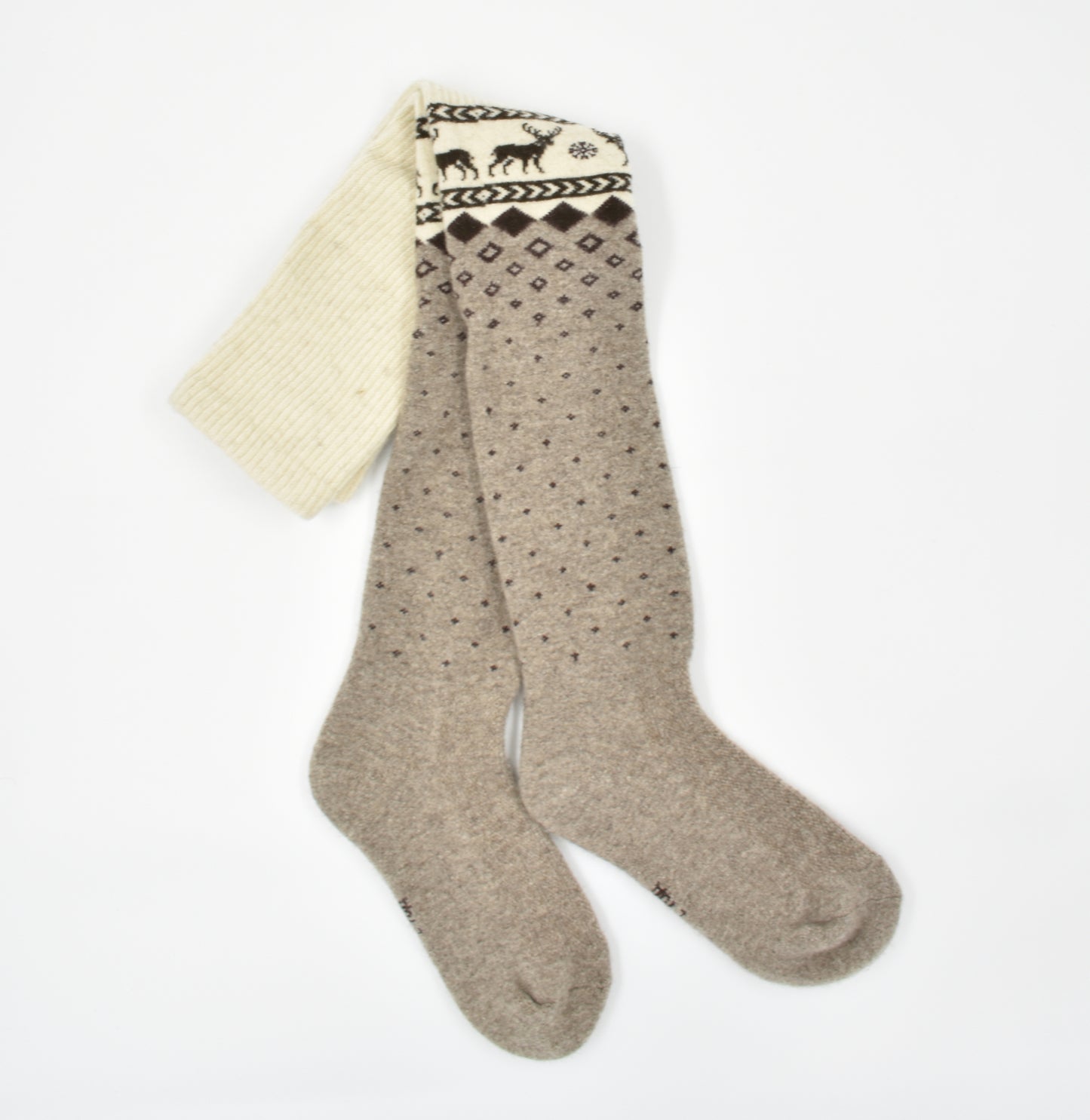 Adult Thigh High Wool Socks