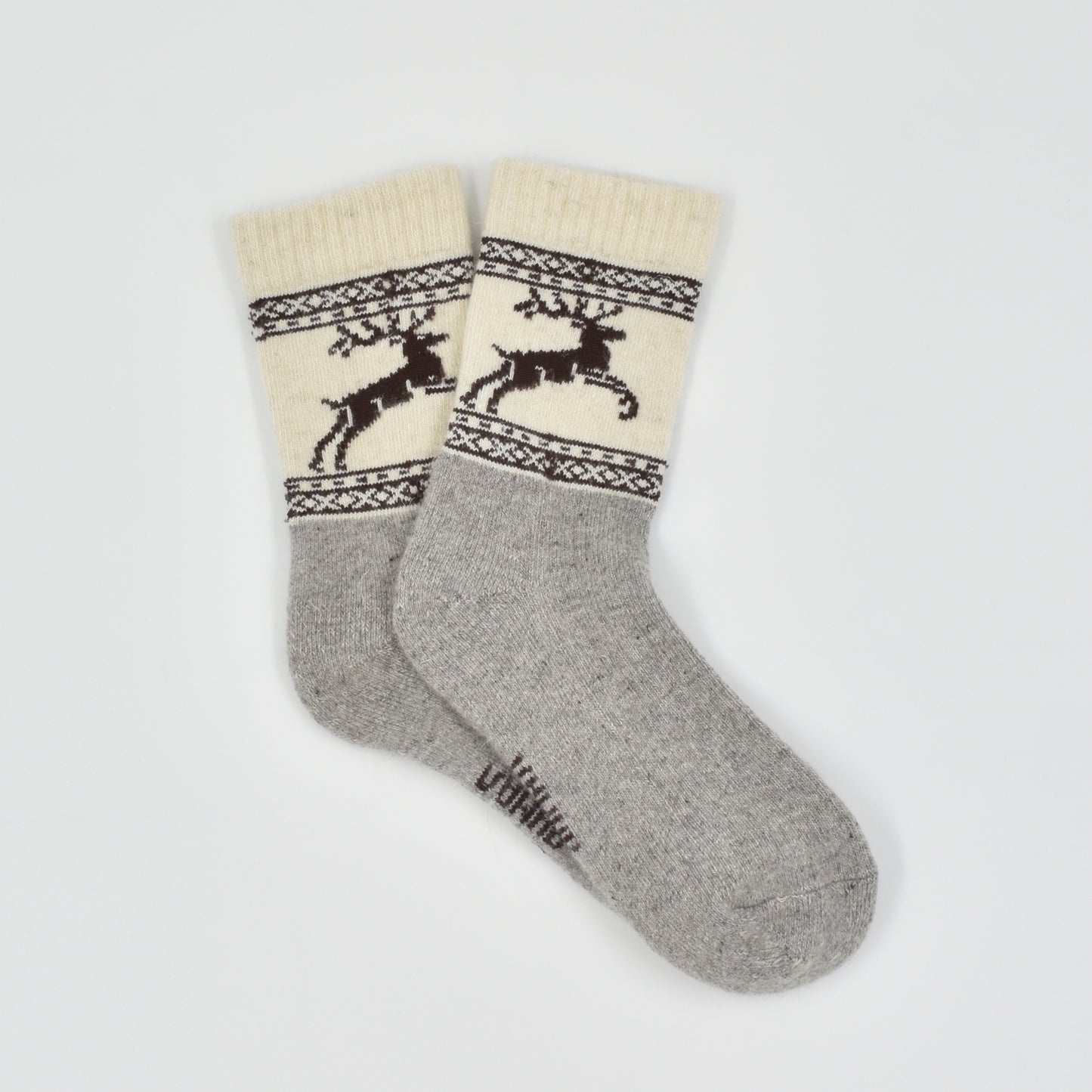 Adult Deer Print Socks