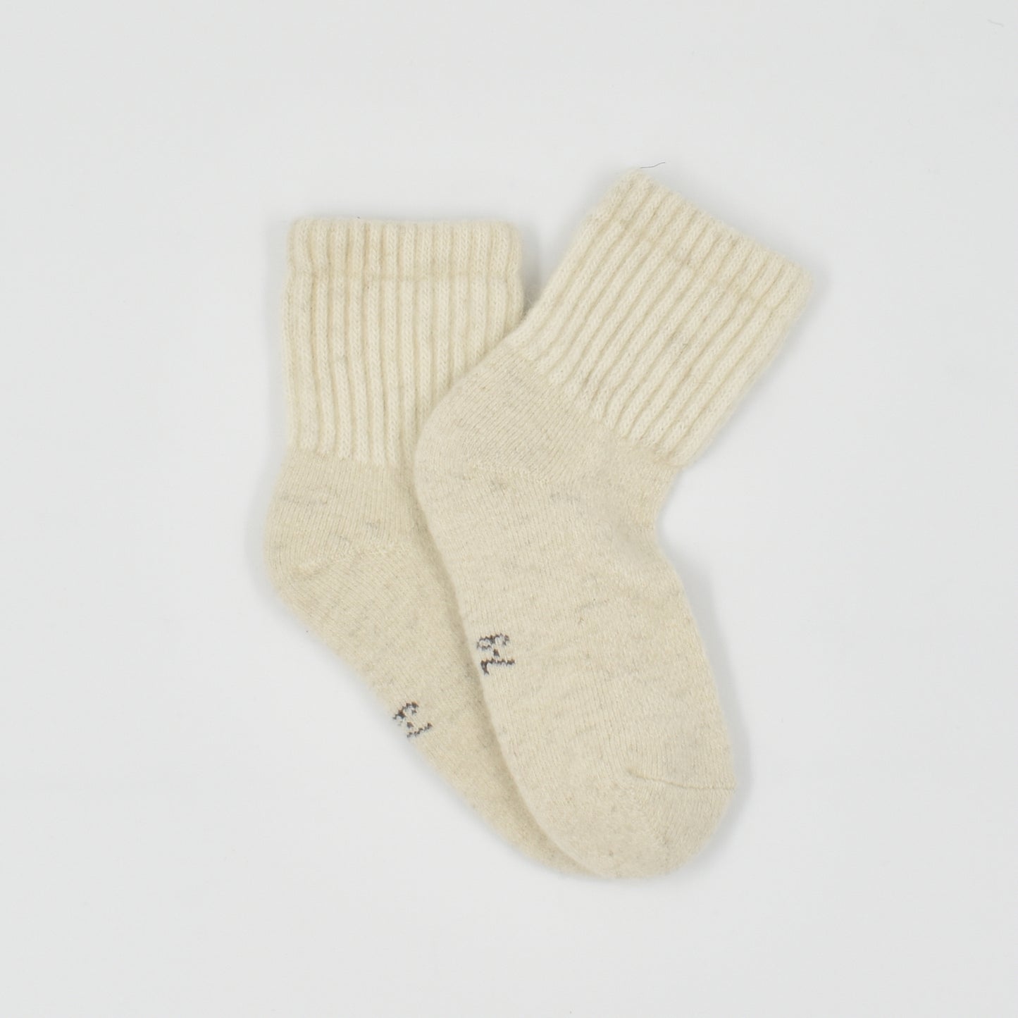 Kids Wool Socks Solid Pattern