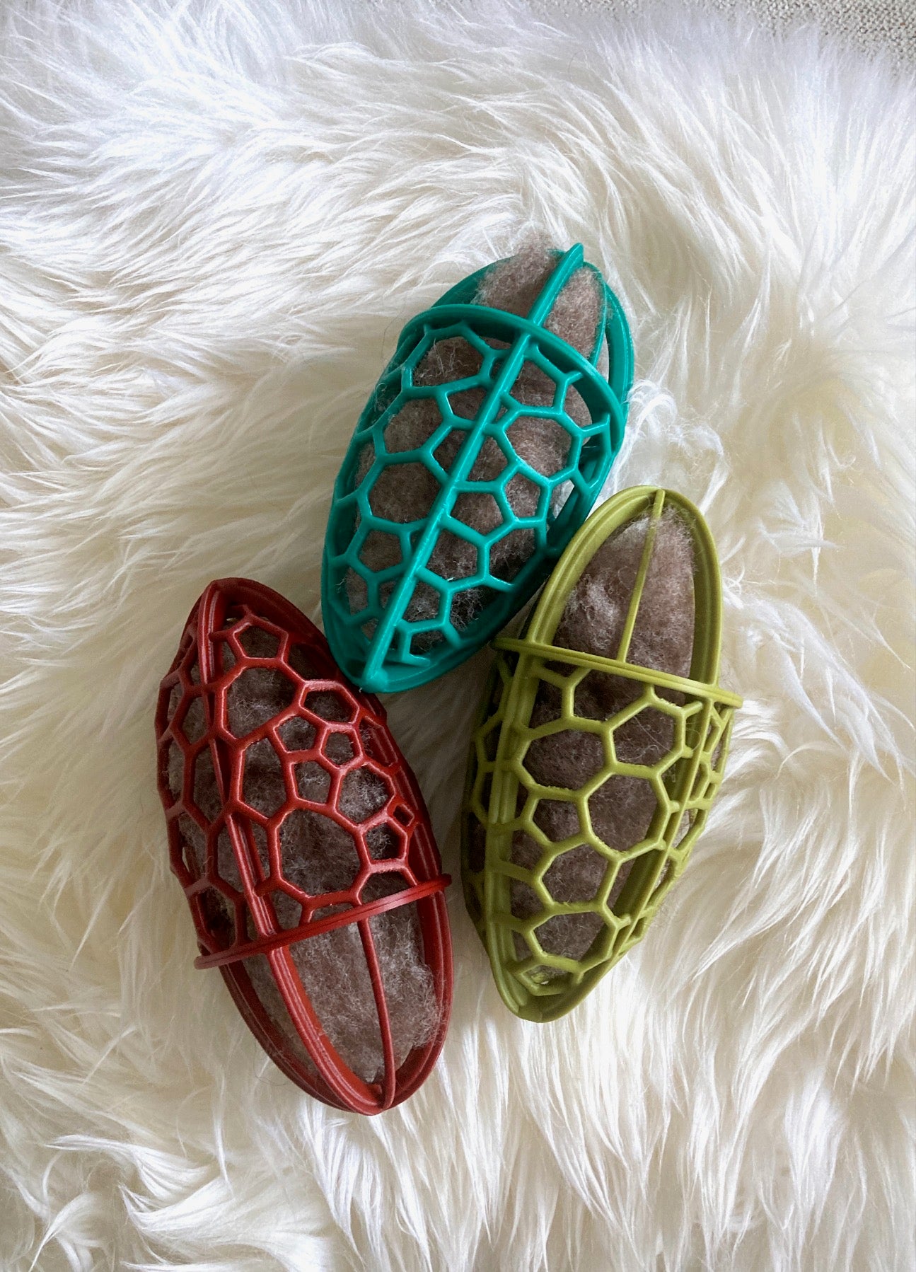 Our Mongolian Nesters come in a range of vibrant colours.