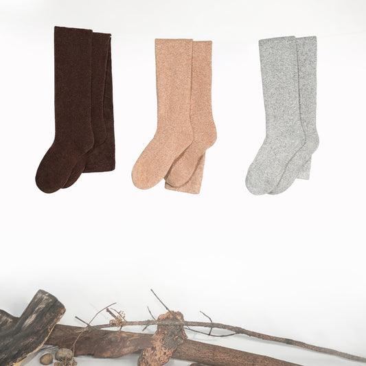 Adult Thigh High Wool Socks